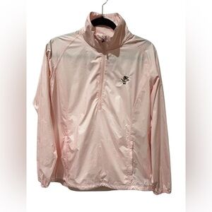 Peter Millar Women’s Philadelphia Cricket Club Logo Rain Shell Medium EUC